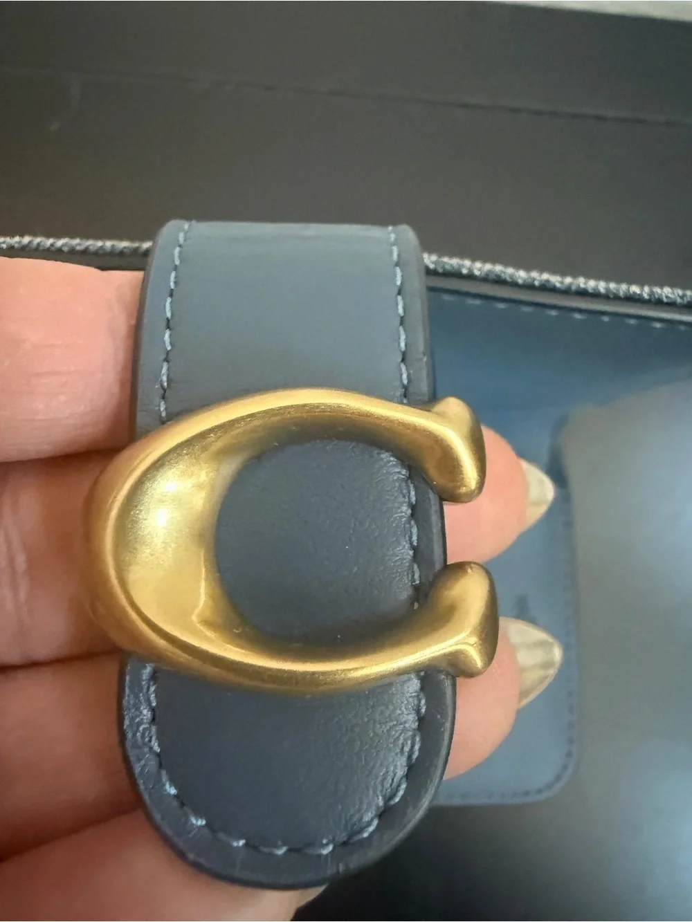 Coach and Four denim exterior